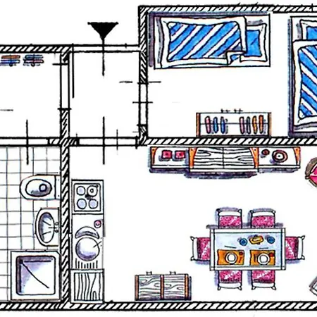 Apartment Haus Jantje Mö 1 *